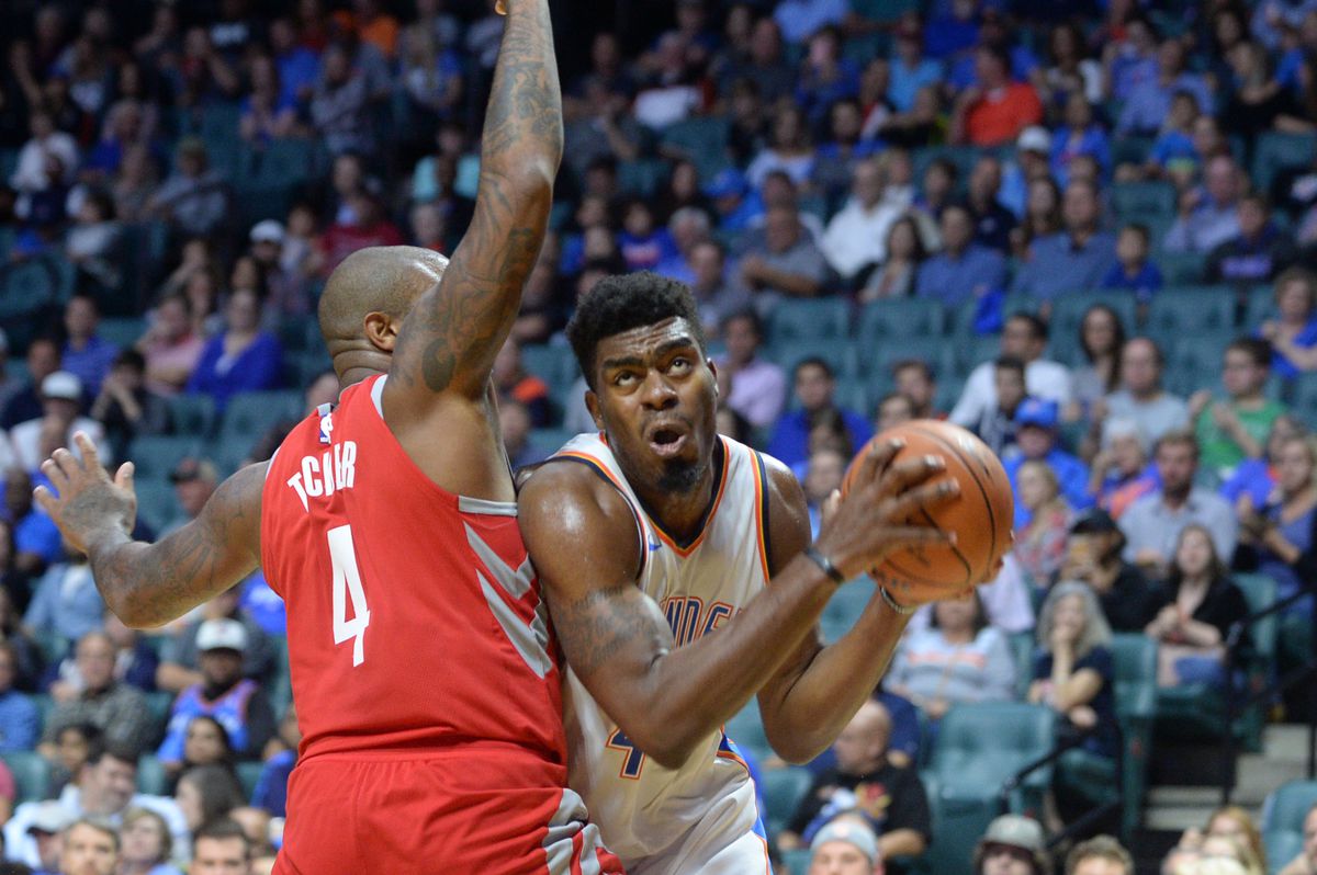 NBA: Preseason-Houston Rockets at Oklahoma City Thunder