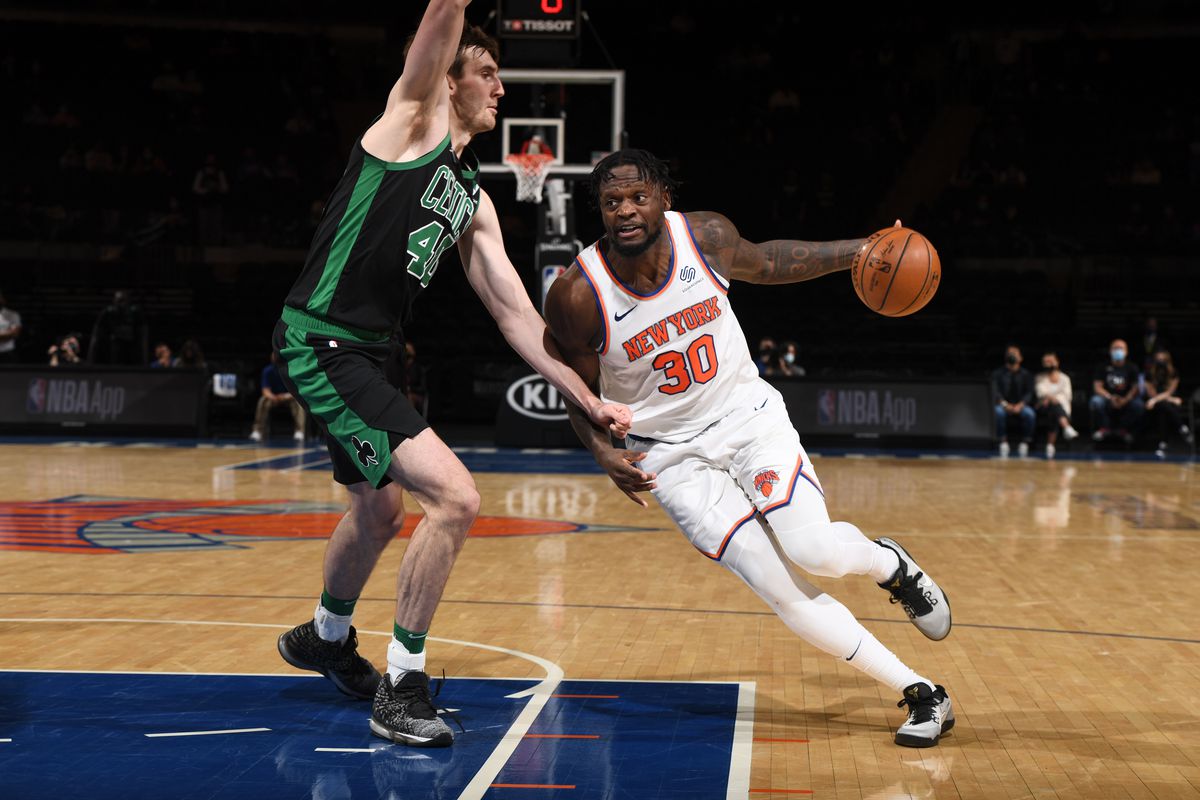 Boston Celtics v New York Knicks