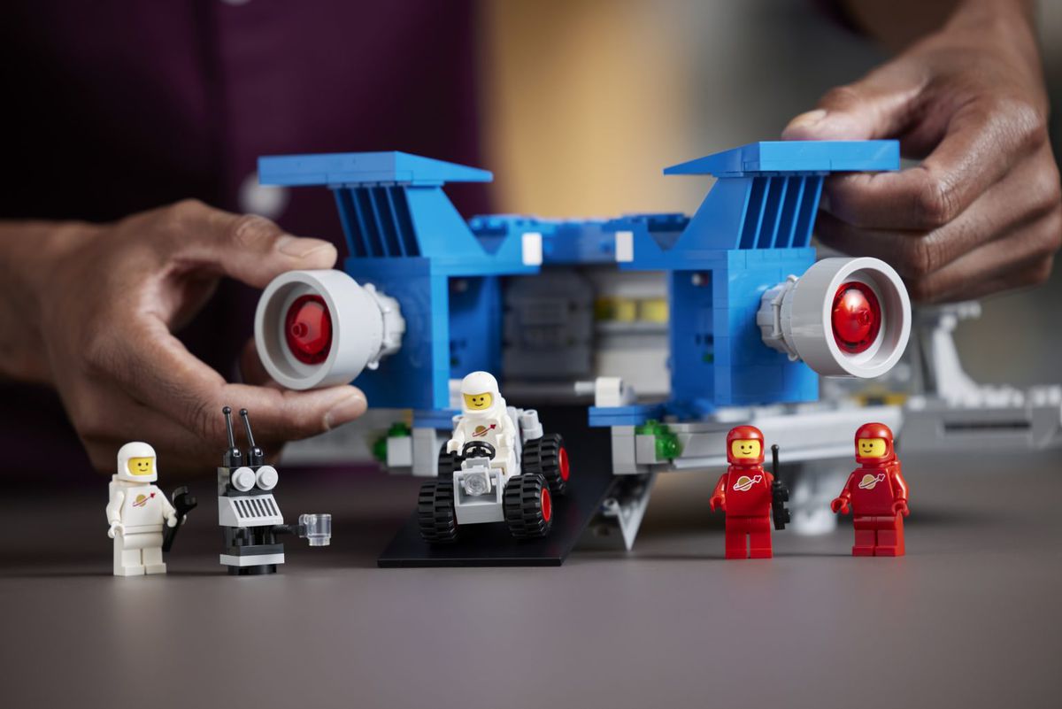 Lego’s original spaceship, the Galaxy Explorer, is back and better than ever