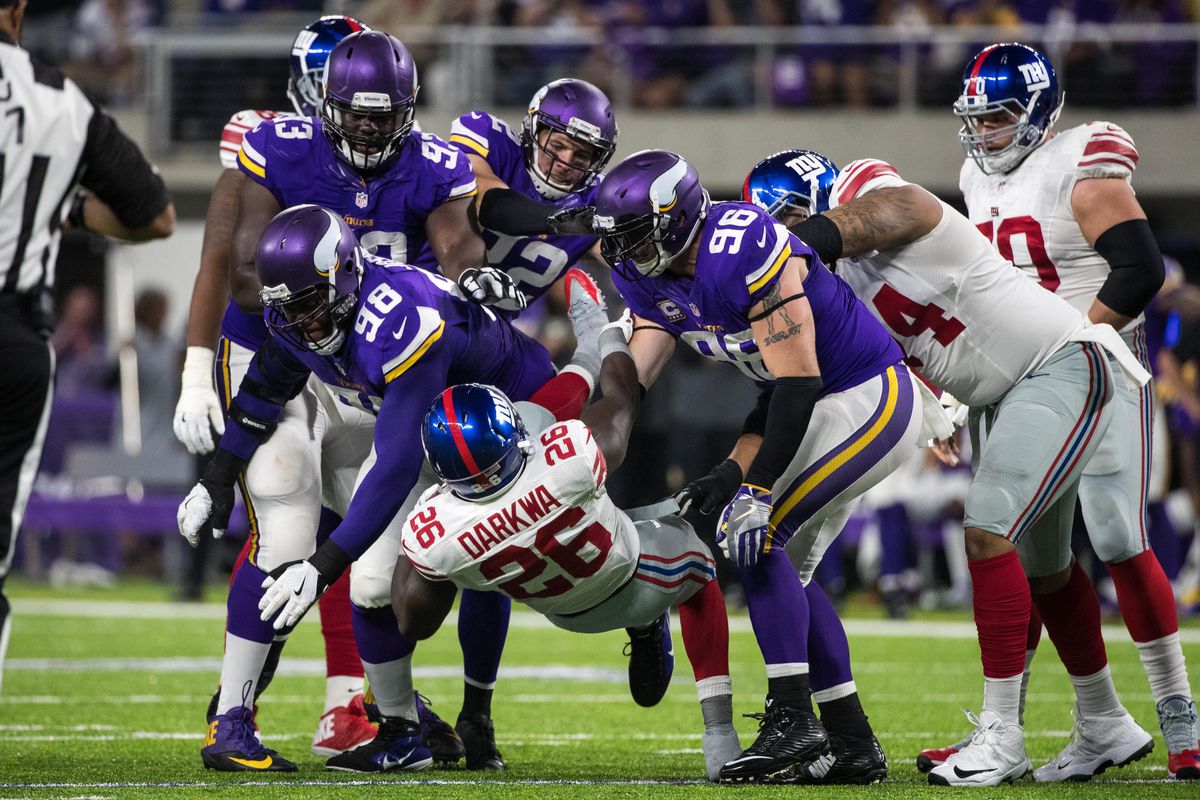 NFL: New York Giants at Minnesota Vikings