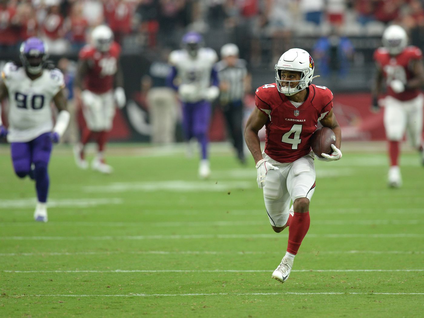 Rondale Moore fantasy football waiver wire: Cardinals WR worth pick up for  Week 3 - DraftKings Nation