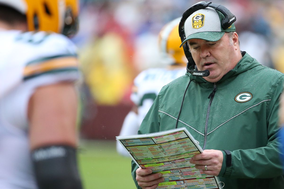 One way Mike McCarthy is more progressive than Sean McVay and Bill  Belichick - Acme Packing Company