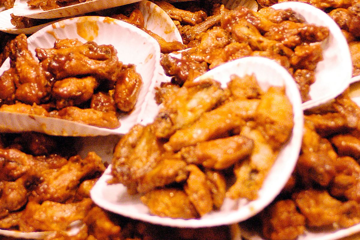 The “Wing Bowl” Buffalo Wing Eating Contest Is Held In Philadelphia