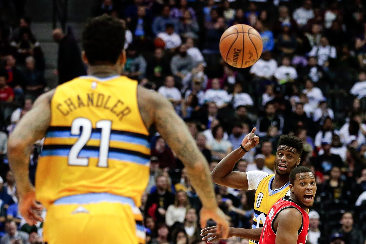 NBA: Toronto Raptors at Denver Nuggets