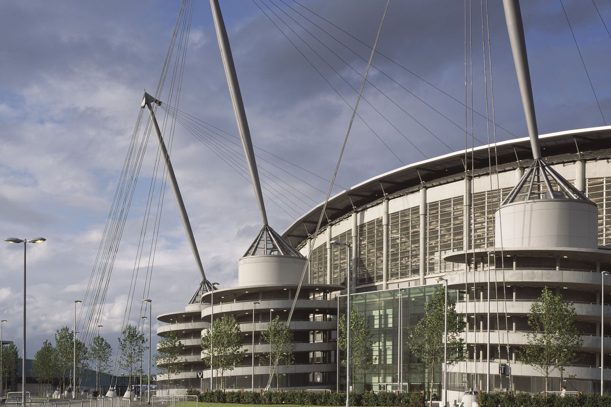 City Of Manchester Stadium, Manchester, United Kingdom, Architect Arup Associates, 2002