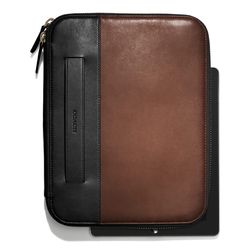 <a href="http://f.curbed.cc/f/Coach_SP_121113_tablet">Bleecker tablet organizer in colorblock leather</a>, $298