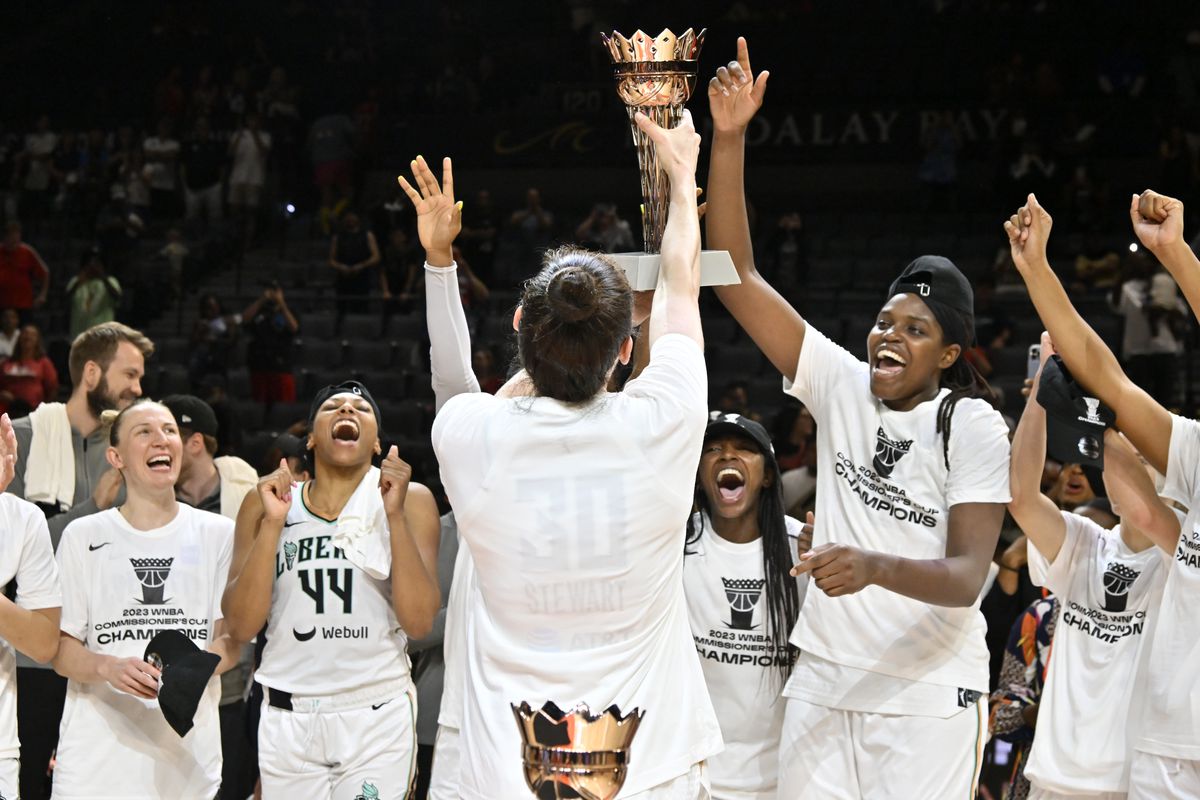 2023 Commissioner’s Cup Championship - New York Liberty v Las Vegas Aces