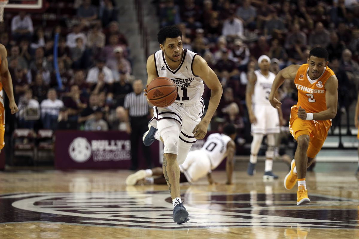 NCAA Basketball: Tennessee at Mississippi State