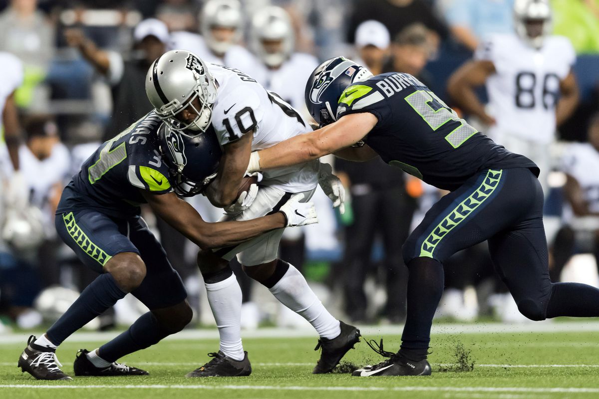 NFL: Preseason-Oakland Raiders at Seattle Seahawks