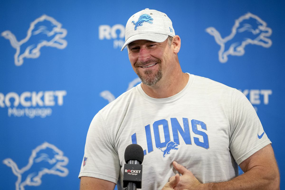 Lions coach Dan Campbell hasn't determined offensive play-caller vs. Eagles  yet - Pride Of Detroit