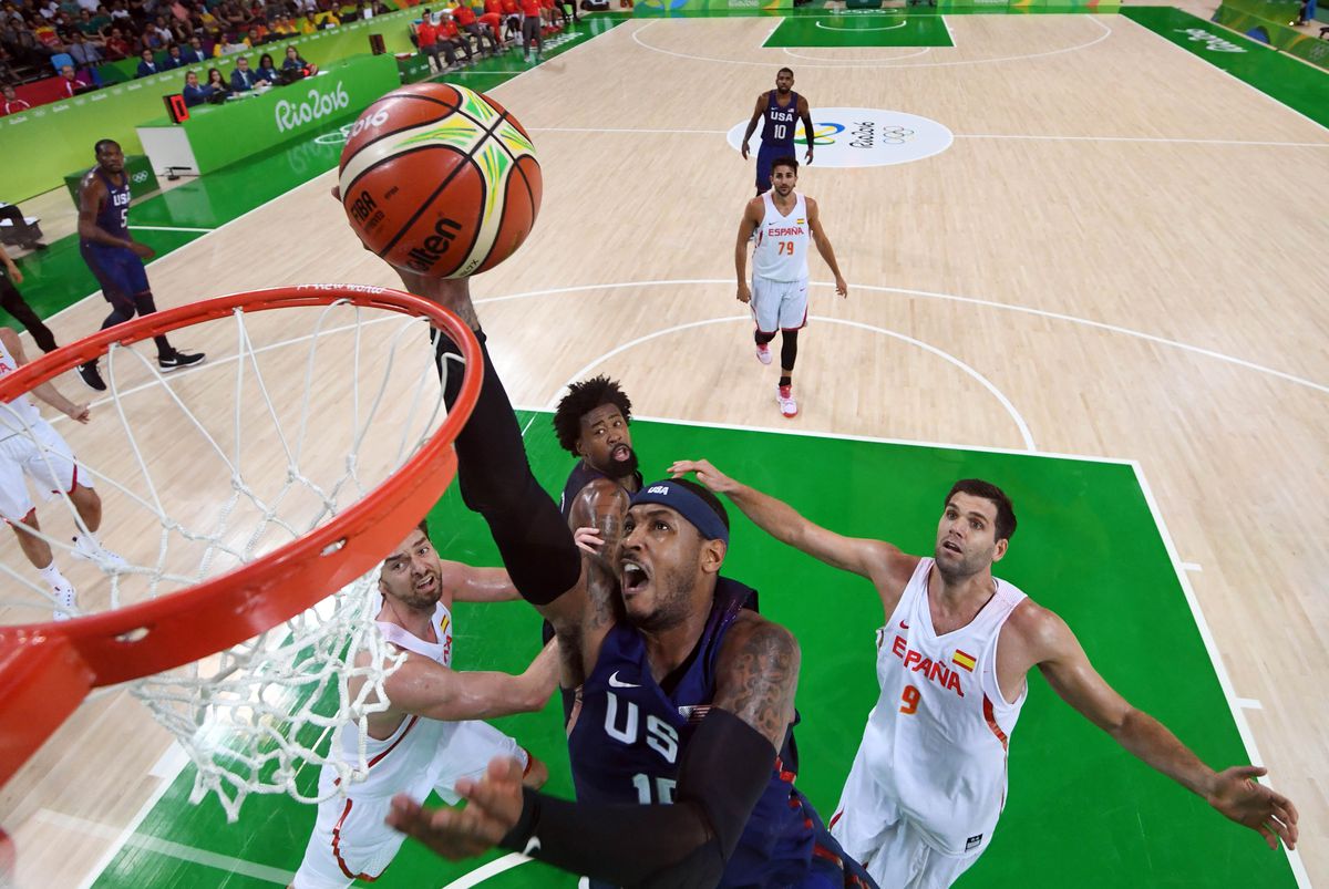 Olympics: Basketball-Men's Team-Semifinal-USA vs ESP