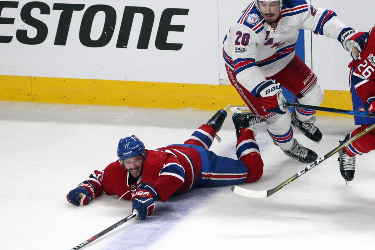 NHL: Stanley Cup Playoffs-New York Rangers at Montreal Canadiens