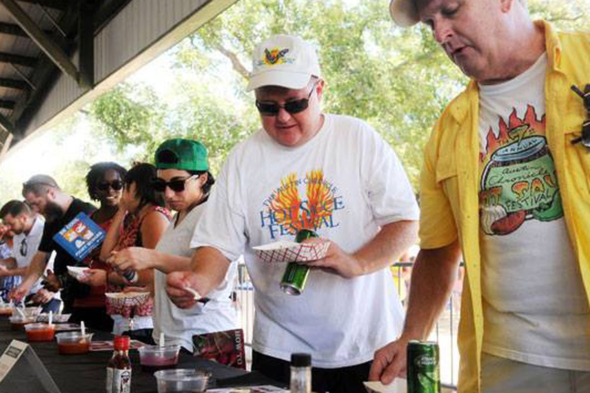 The Chronicle's Hot Sauce Festival in 2014