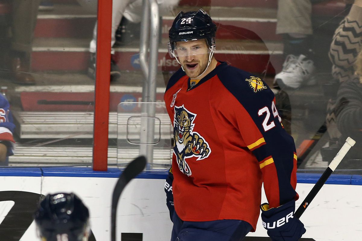 Bright spot Brad Boyes leads the Panthers in goals and points.