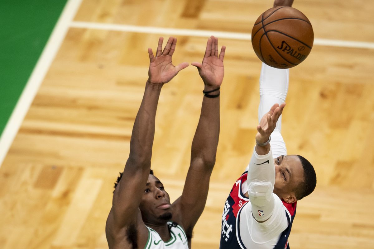 Washington Wizards v Boston Celtics - Play-In Tournament
