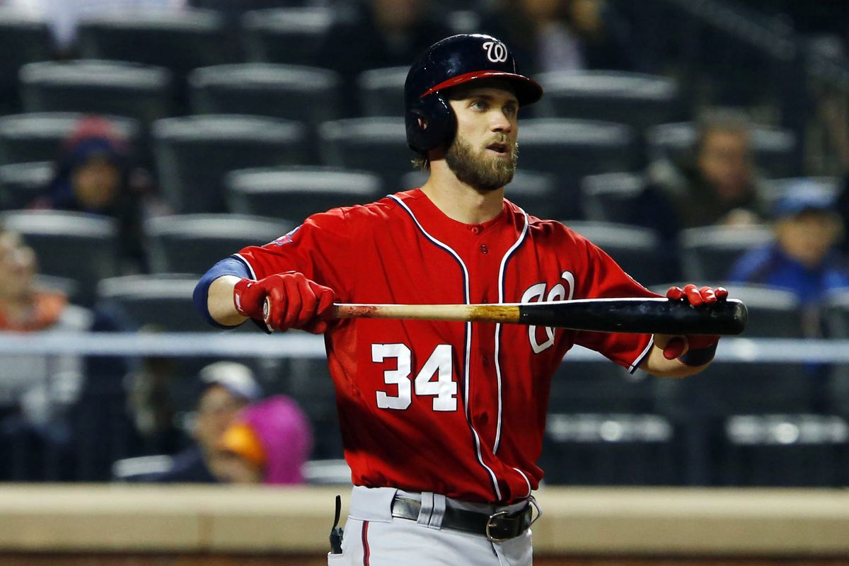 Bryce Harper got himself out in a crucial plate appearance in the fifth inning of Sunday's game.  He wasn't the only one.