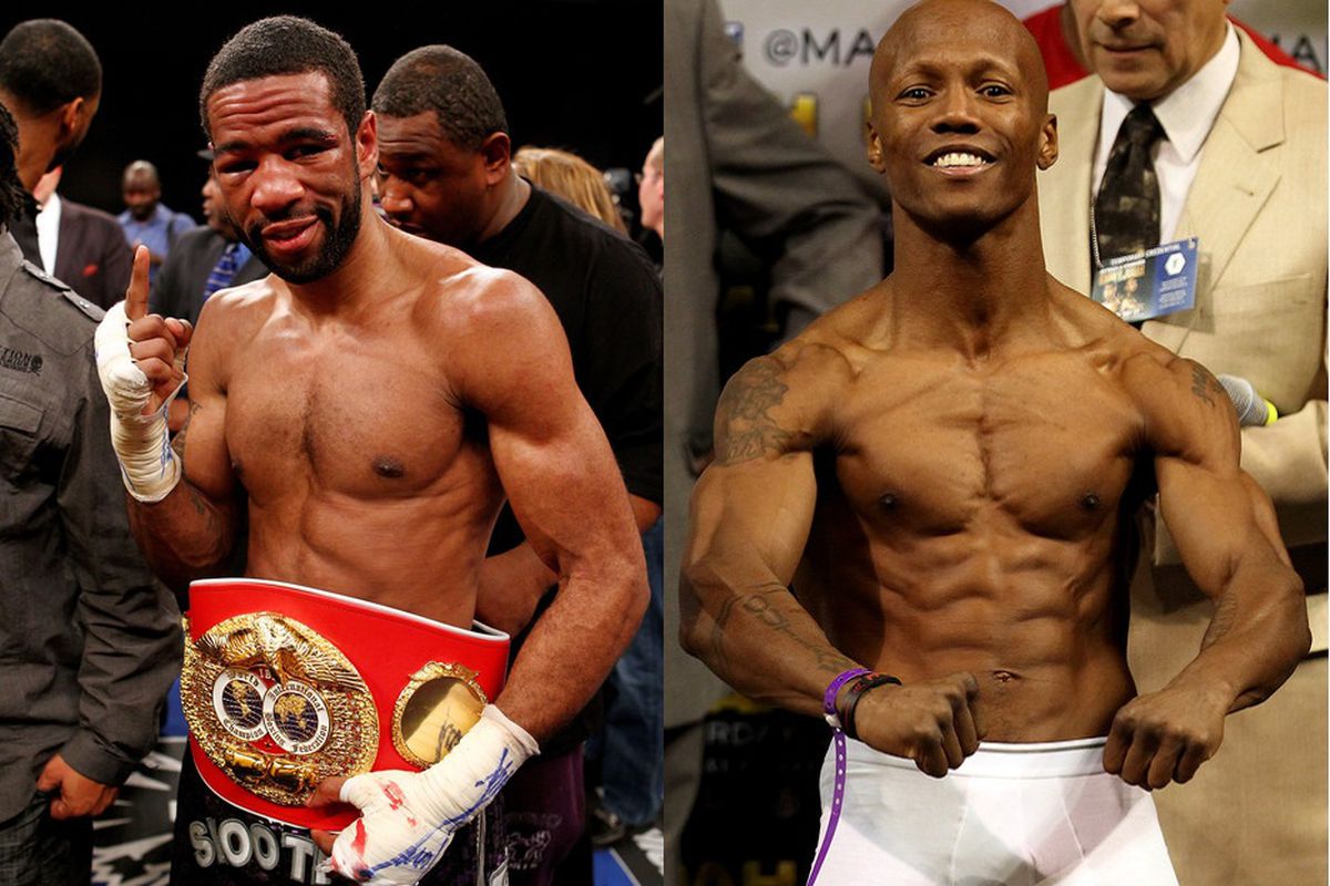 Lamont Peterson and Zab Judah are reportedly negotiating a November fight for Peterson's IBF junior welterweight title. (Photos by Al Bello and Scott Heavey/Getty Images)