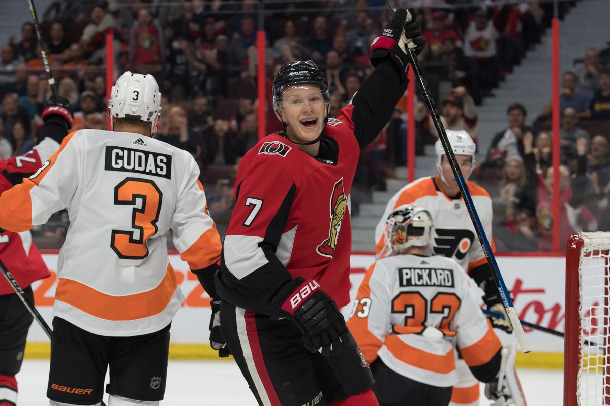 NHL: Philadelphia Flyers at Ottawa Senators