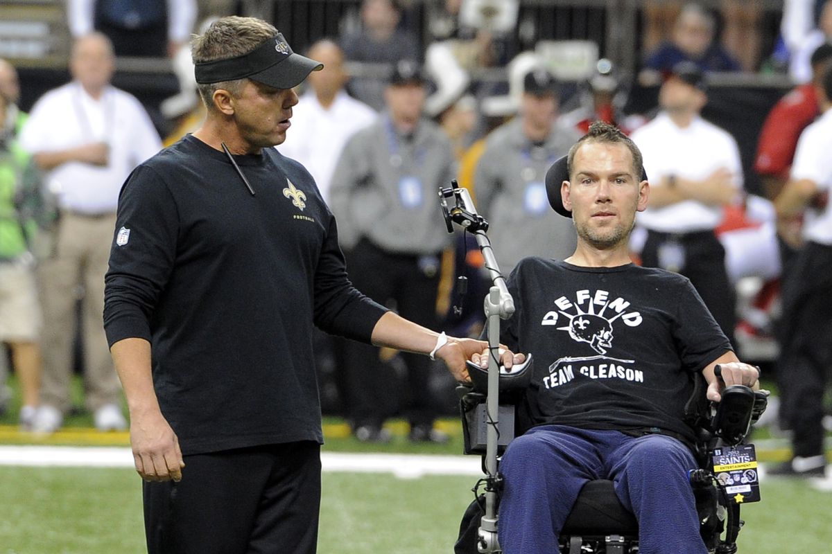 Steve Gleason: a man who won't let ALS bring him down.