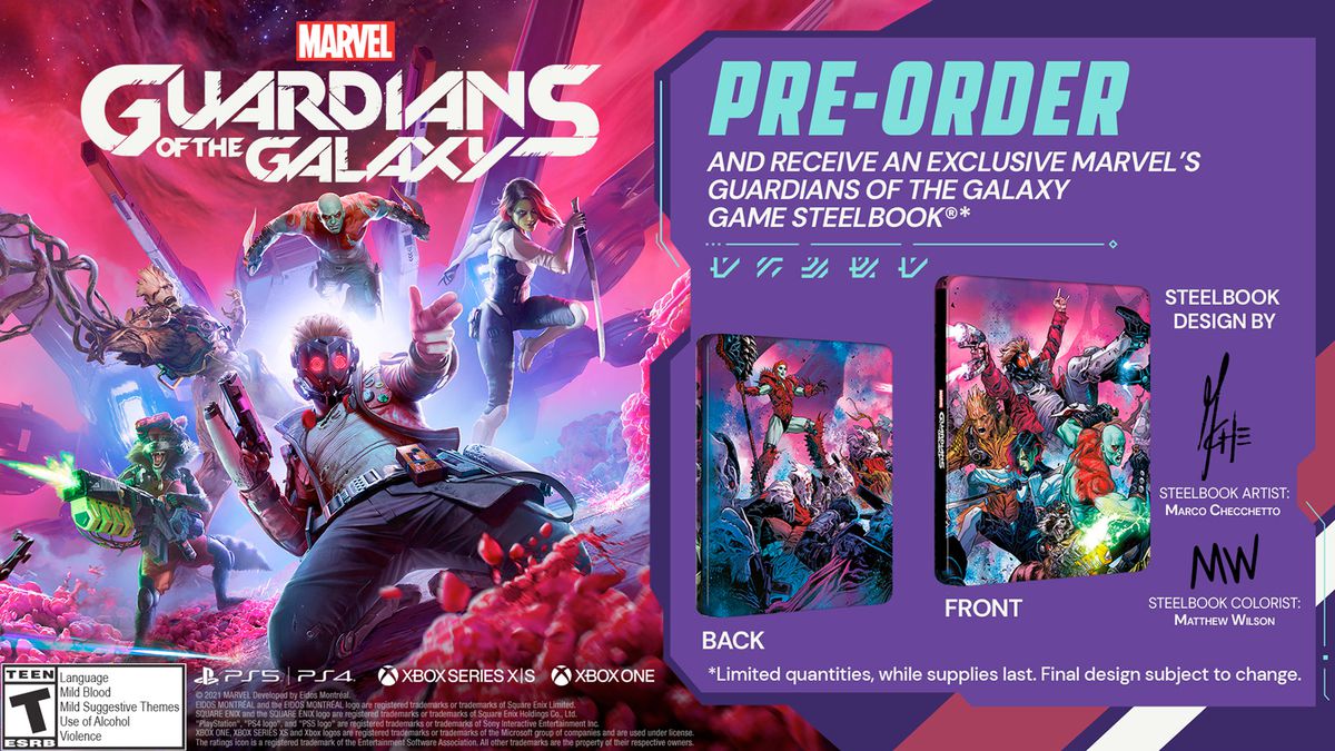 The Walmart edition of Marvel’s Guardians of the Galaxy