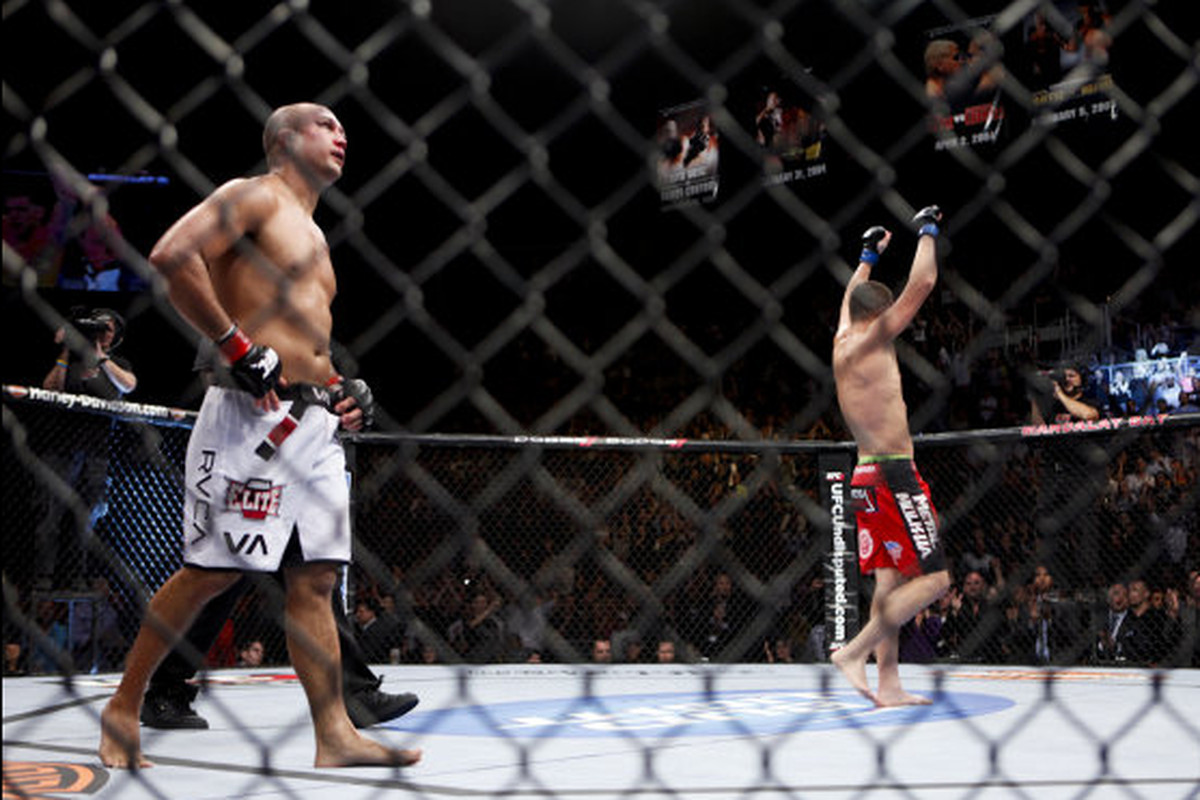 B.J. Penn was frustrated following his defeat at the hands of Nick Diaz at October's UFC 137. (Photo: <a href="http://www.mmafighting.com/photos/ufc-137-fight-night-photos/">Esther Lin/MMA Fighting</a>)