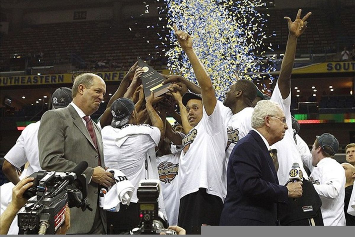 Last season it was the Vanderbilt Commodores who cut down the nets. Who will it be this year?
