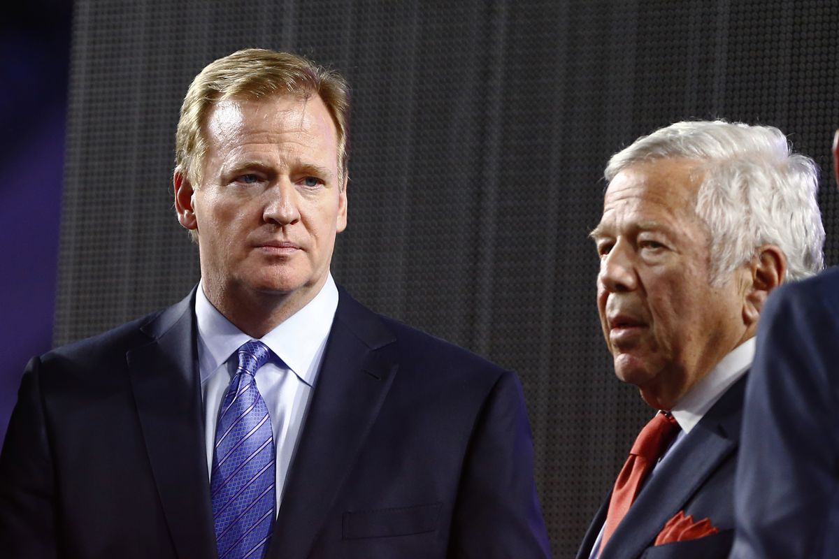 I think it's safe to say the relationship between Roger Goodell and Robert Kraft is irreconcilable. 
