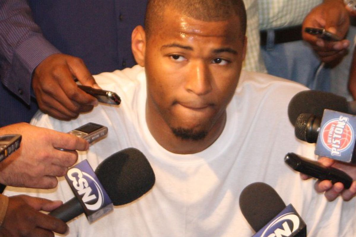 DeMarcus Cousins was at times combative with reporters at the 2010 NBA Combine (Derek Bodner, SBNation)