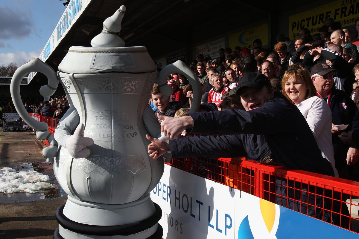 Soccer - FA Cup - Fifth Round - Crawley Town v Stoke City - Broadfield Stadium