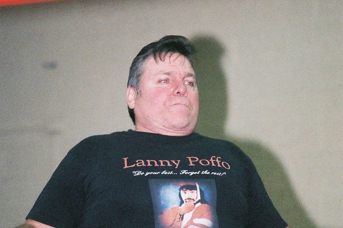 "Lanny Poffo's comments are shoot comments" - Devon Nicholson.  Photo via <a href="http://upload.wikimedia.org/wikipedia/commons/3/38/Lanny_Poffo.jpg">upload.wikimedia.org</a>.