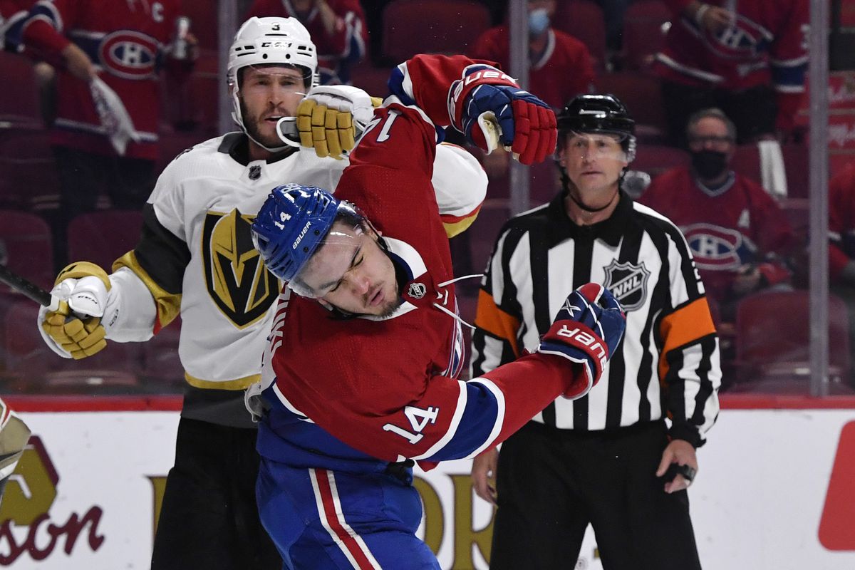 NHL: Vegas at Montreal Canadiens