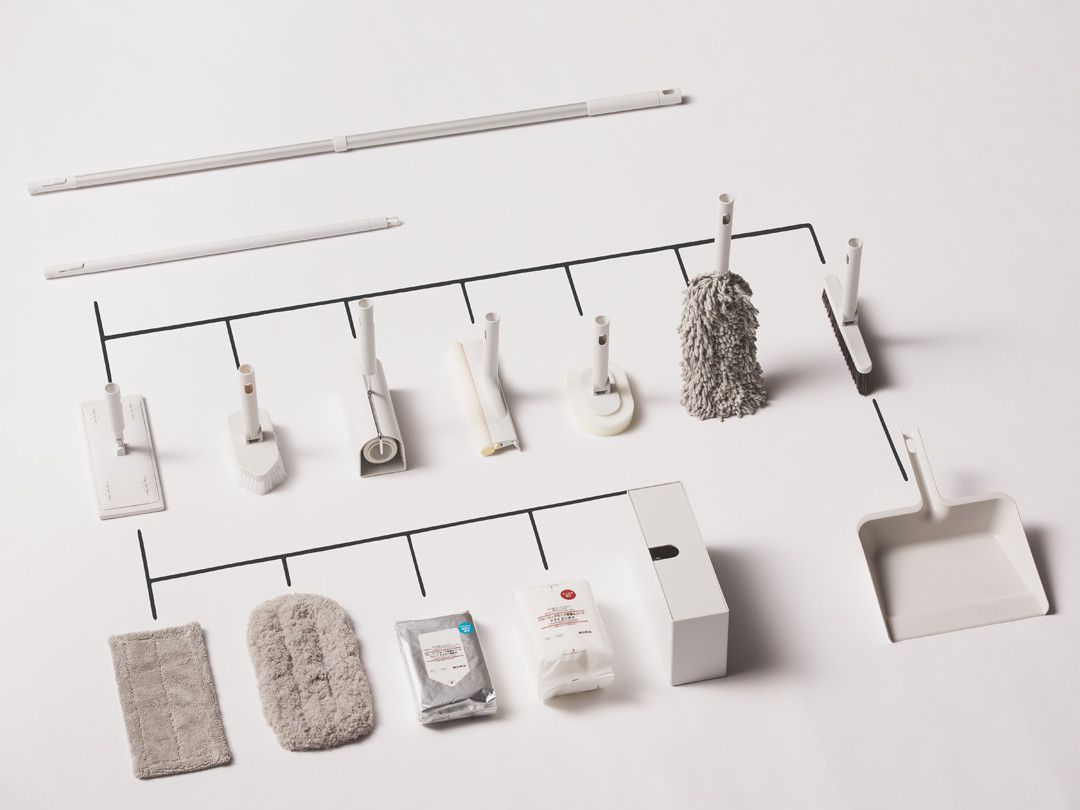 Muji cleaning system diagram