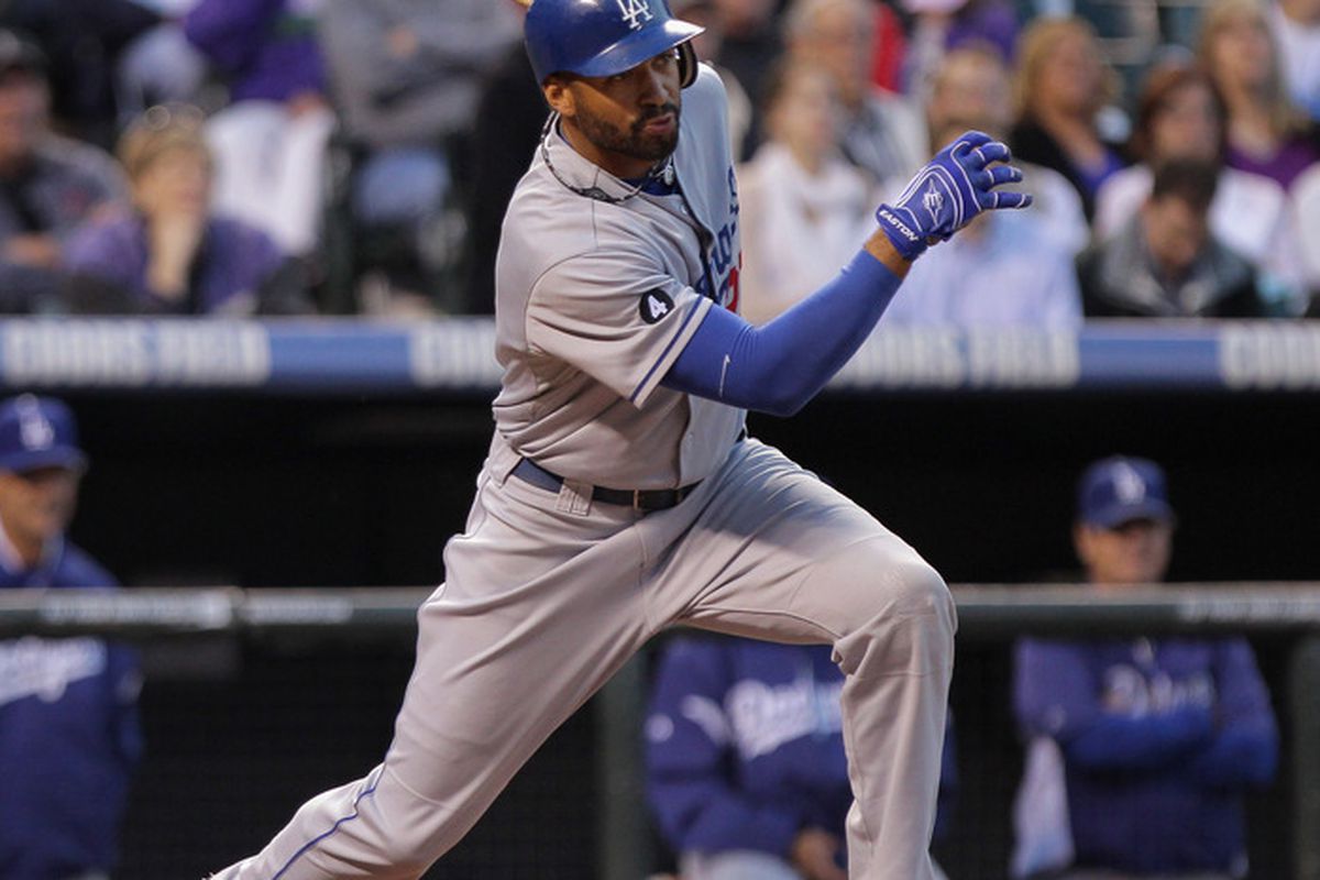 Matt Kemp is back in the cleanup spot tonight against the Rockies.