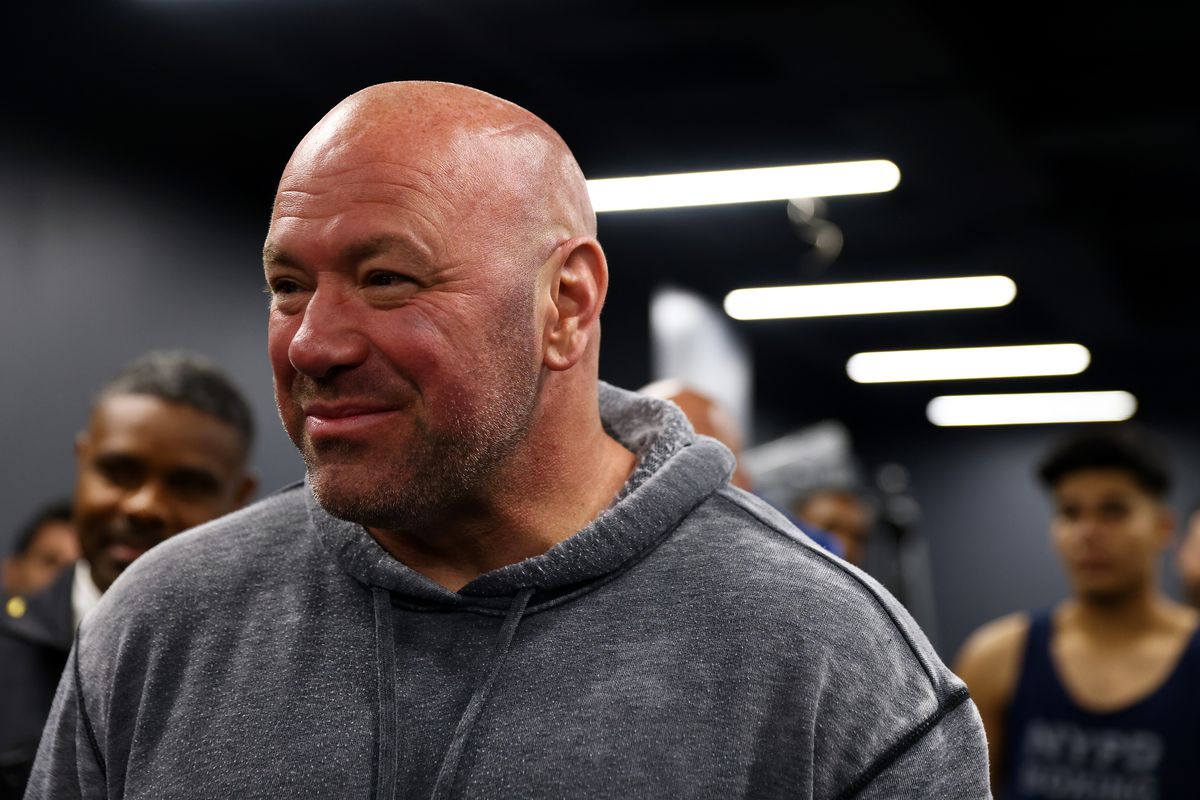 Dana White Visits NYC Cops and Kids Boxing Gym