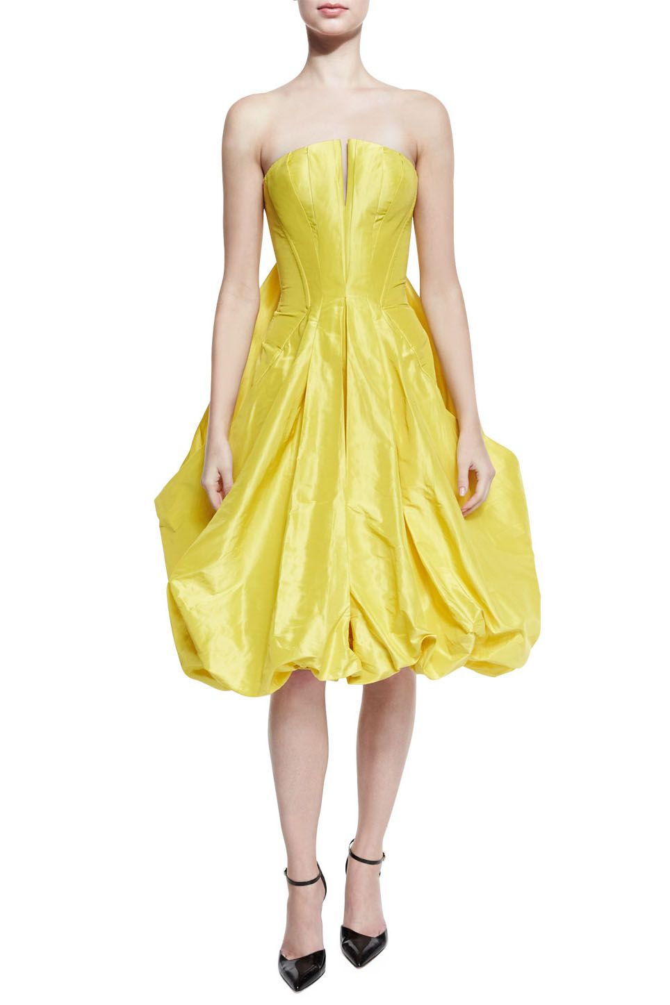 Zac Posen Bubble-Skirt Cocktail Dress, $3,990