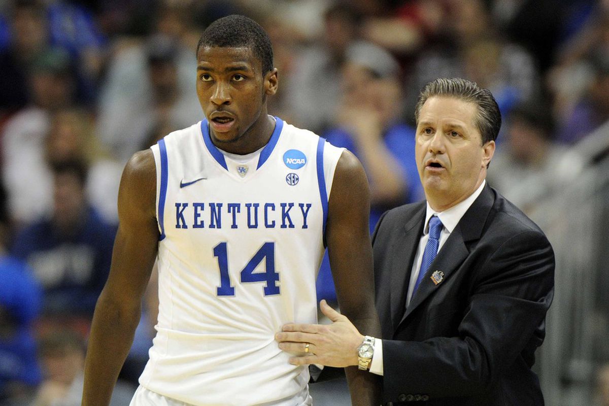Michael Kidd-Gilchrist and John Calipari, two people who have known William Wesley a long time.