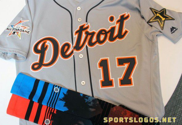 detroit tigers all star game jersey
