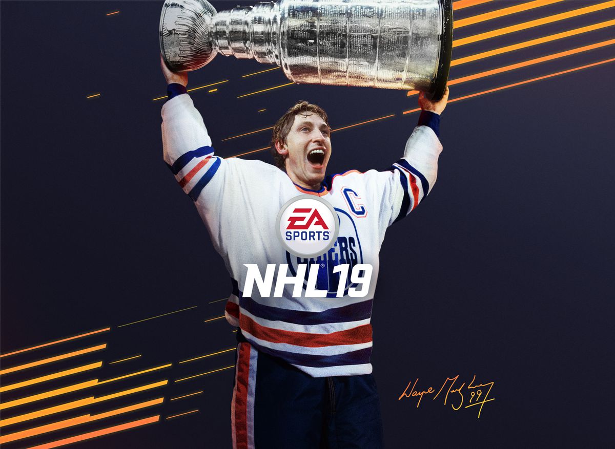 NHL 19 Legends Edition - Wayne Gretzky artwork