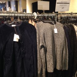 Men's sweaters, $69
