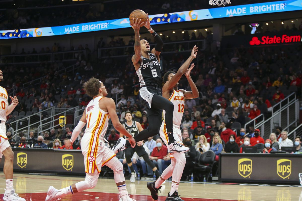 NBA: San Antonio Spurs at Atlanta Hawks