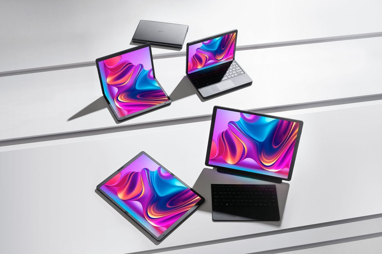 LG dives into the foldable laptop fray
