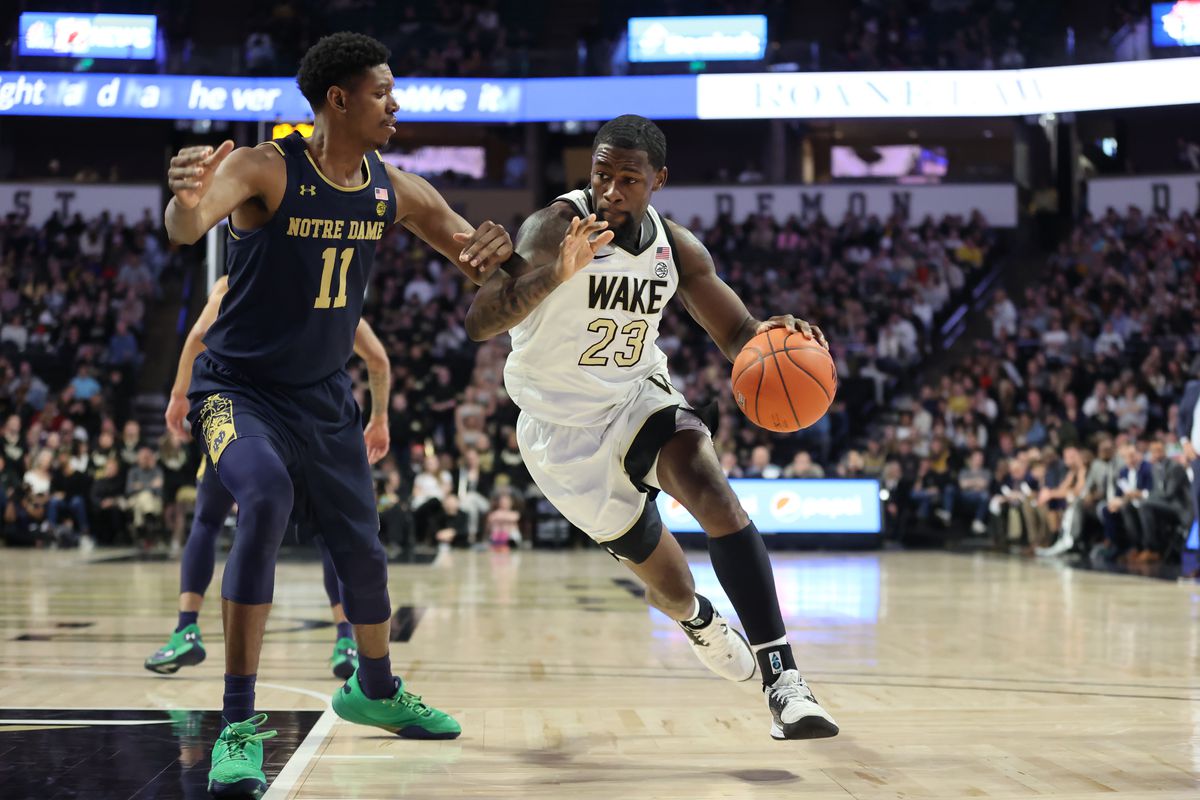 COLLEGE BASKETBALL: FEB 29 Notre Dame at Wake Forest