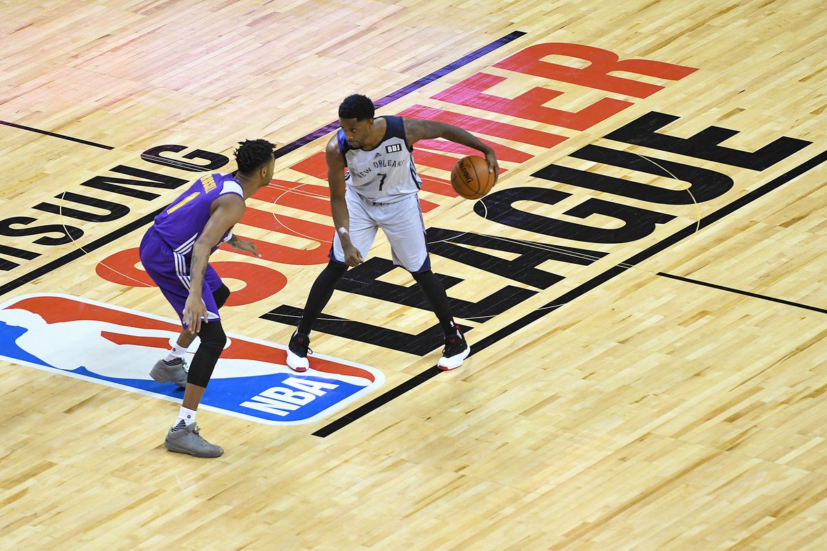 NBA: Summer League-New Orleans Pelicans vs Los Angeles Lakers