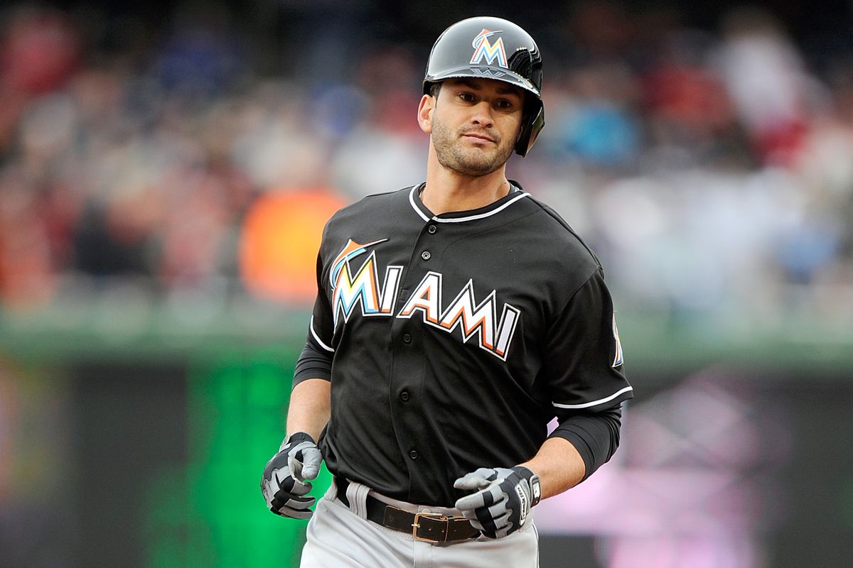 Justin Ruggiano provided the Miami Marlins' lone bright spot in their 6-1 loss.