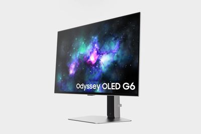 Odyssey OLED G6 from the side.
