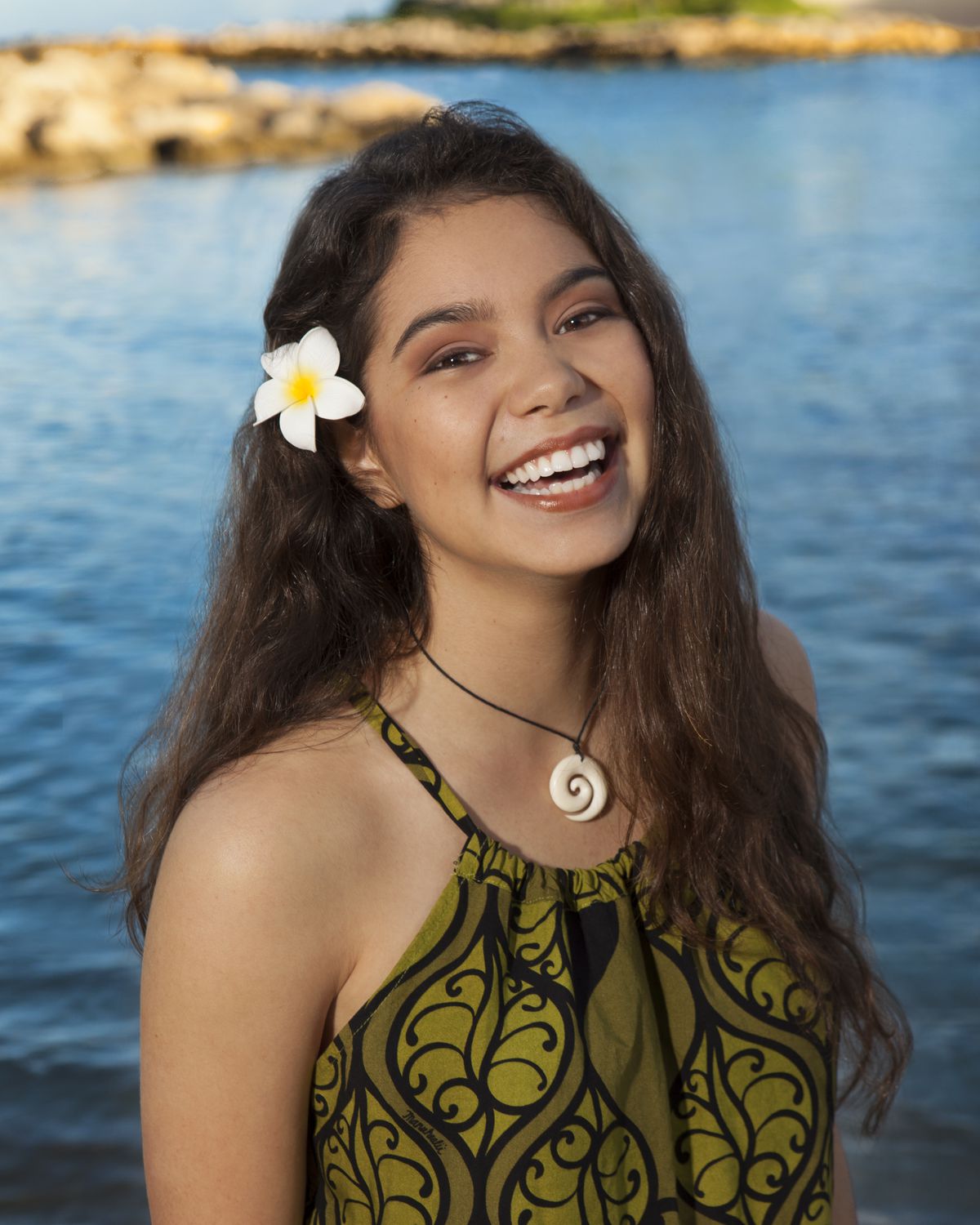 Native Hawaiian Auli’i Cravalho, 14, stars in “Moana.” | Disney