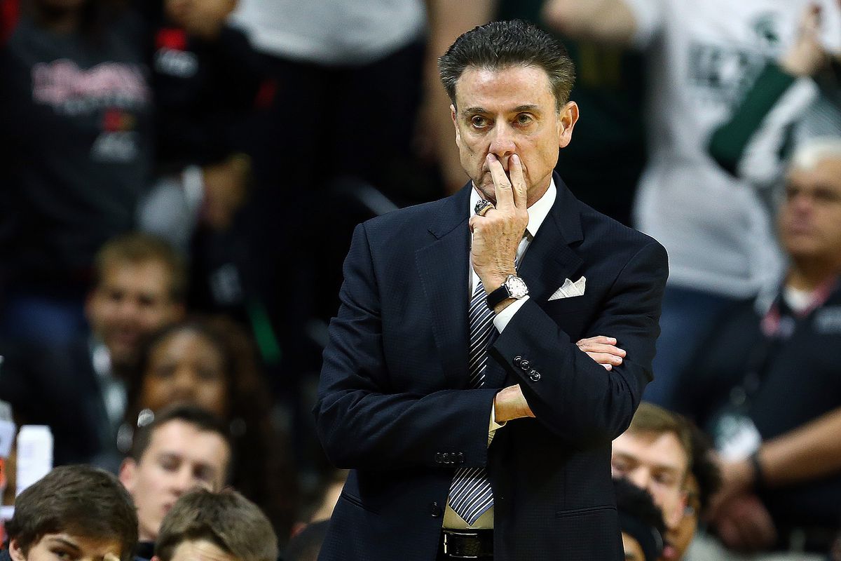 Rick Pitino had an explosive press conference on New Year's Day. 