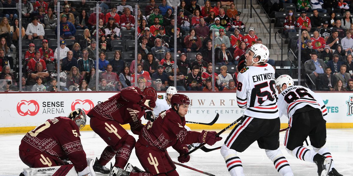 Don’t Come Down: Coyotes 4, Blackhawks 2