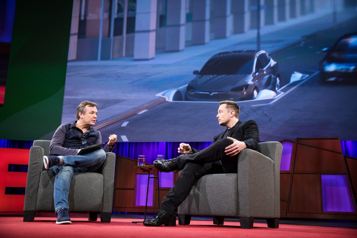Chris Anderson interviews Elon Musk at TED2017 - The Future You, April 24-28, 2017, Vancouver, BC, Canada