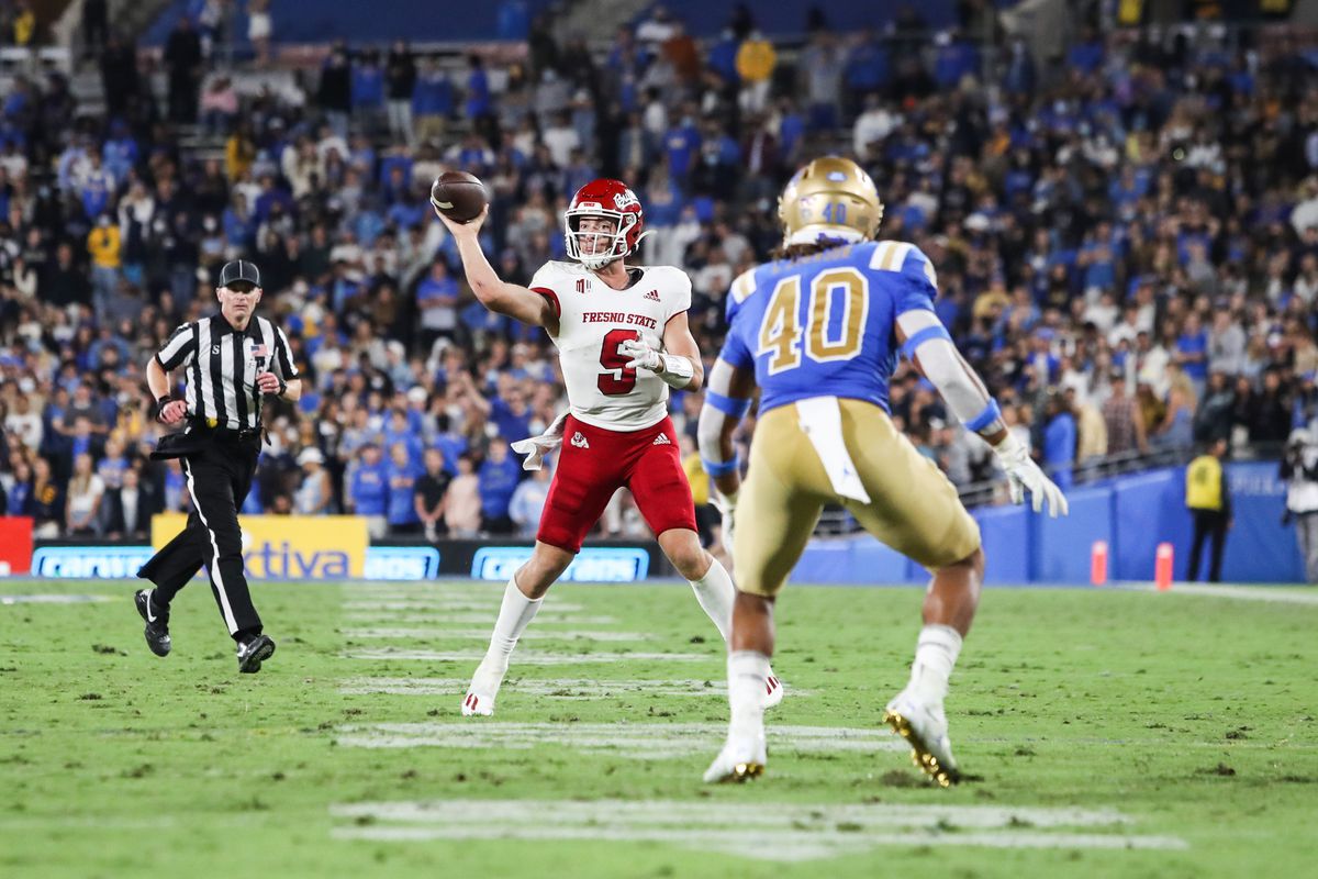 COLLEGE FOOTBALL: SEP 18 Fresno State at UCLA